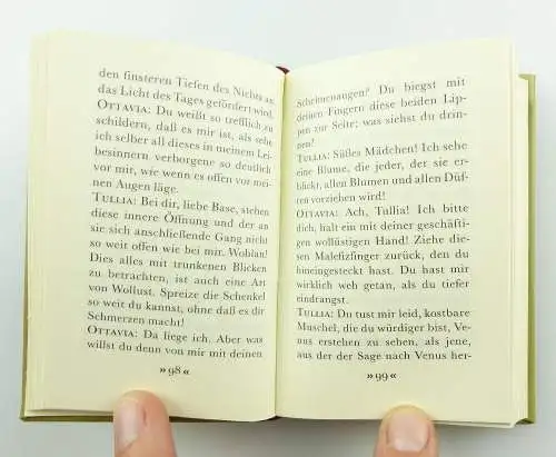 #e4384 3 Minbücher: Nicolas Chorier - Die Gespräche der Aloisia Sigea Band 1-3