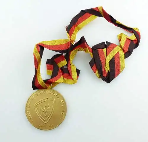 #e4064 DDR Medaille Einzelkampf Frauen DKV Deutscher Keglerverband der DDR 1970