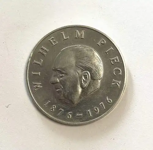 Medaille Wilhelm Pieck 1876-1976 Sein Leben unser Vorbild silberfarben m036