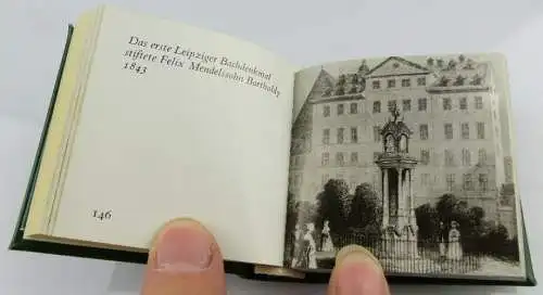 Minibuch Gewandhaus zu Leipzig vom Rat des Bezirkes Leipzig Kulturabt Buch1626