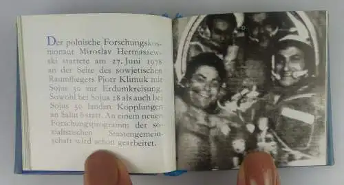 Minibuch: Weltraumflug UdSSR DDR 1979 Verlag Zeit im Bild Buch1499