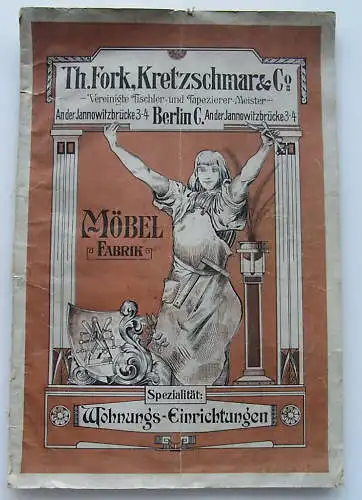 Zeitschrift Möbel Fabrik von Th.Fork.Kretzschmar & Co.