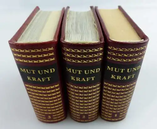 3 Minibücher: Mut und Kraft - Dynamo - Graphischer Großbetrieb Leipzig e104