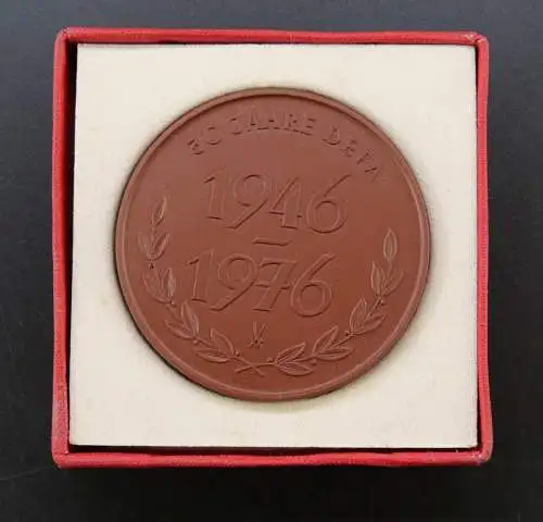 Seltene Meissen Medaille Studio für Spielfilme Potsdam Babelsberg DDR 1976 y0003