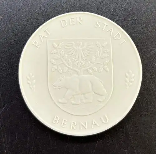 Meissen Medaille für besondere Leistungen Bernau in OVP y0066