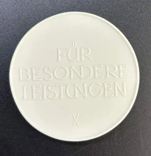 Meissen Medaille für besondere Leistungen Bernau in OVP y0066