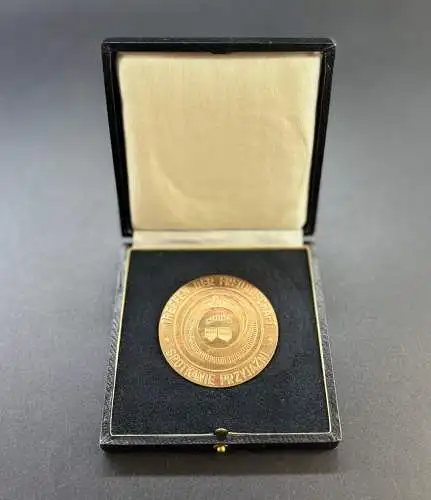 DDR Medaille Treffen der Freundschaft 1977 Frankfurt Oder Messingguss y0061