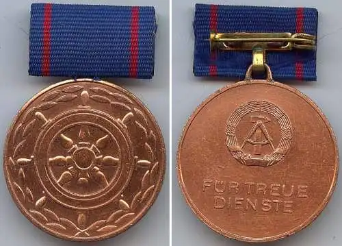 DDR Medaille für treue Dienste Seeverkehrswirtschaft und Binnenschiffahrt