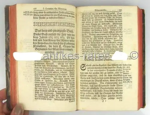 Rollins römische Historie 7.Teil Erbauung der Stadt Rom, 1757 SELTEN