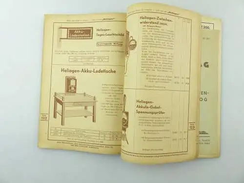 #e8602 Hauptkatalog Nr. 200 Heliogen Radio Elektrotechnische Fabrik 1935