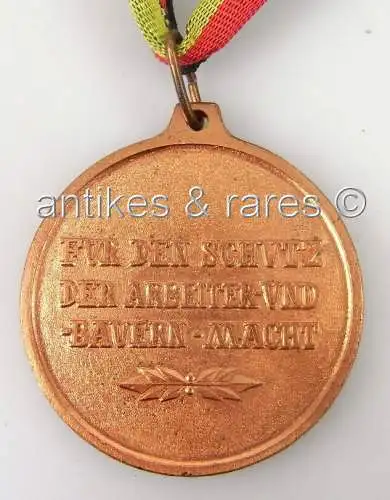 Medaille Bestenermittlung in Körperertüchtigung und Sport in Bronze mit Band