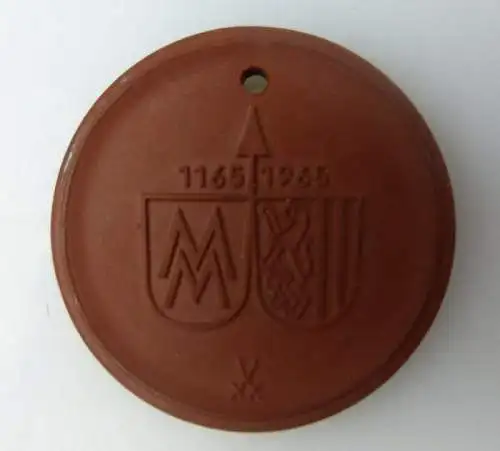 Meissen Medaille: deutsche demokratische Republik 800 Jahre Leipzig 1965 bu0672