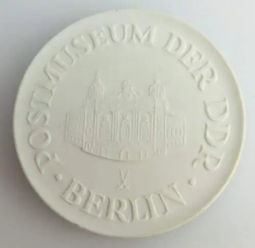 Meissen Medaille: Postmuseum der DDR Berlin Fernsprechapparat 1906, Orden2640