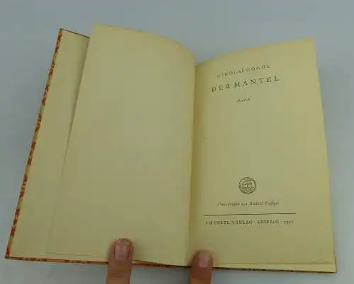 Insel Bücherei: Inselbuch Nr.24 Der Mantel Novelle Nikolai Gogol bu0529