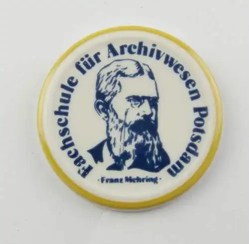 E12259 Ehrengabe Medaille Fachschule für Archivwesen Potsdam Franz Mehring DDR