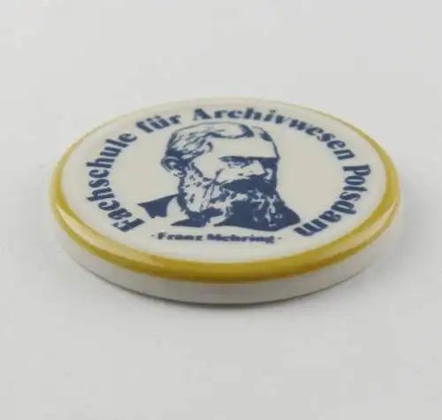 E12259 Ehrengabe Medaille Fachschule für Archivwesen Potsdam Franz Mehring DDR