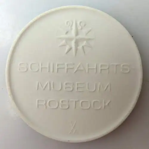 Meissen Medaille: Bark Rostock 1849, Schiffahrtsmuseum Rostock, Orden1416