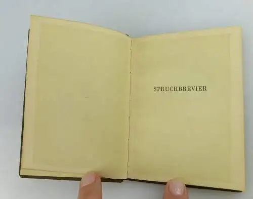 Minibuch: Spruchbrevier von Otto Baumgärtel Union Verlag VOB e176