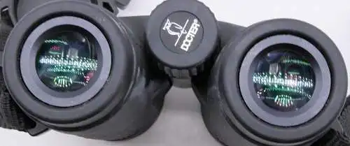 Defektes  Docter Fernglas 8x42  schwarz made in Germany H366