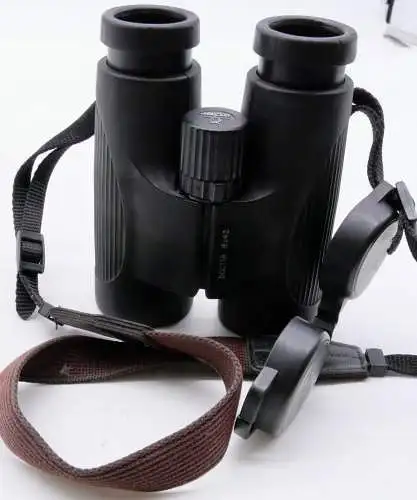 Defektes  Docter Fernglas 8x42  schwarz made in Germany H343
