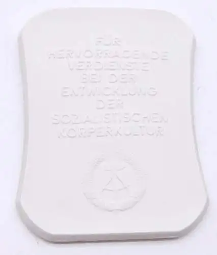 Original alte Meissen Medaille DTSB für hervorragende Verdienste H304