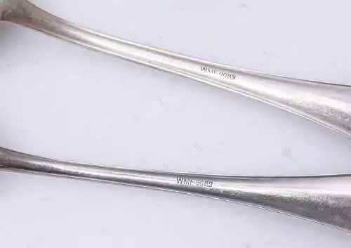 17 Vorleger WMF  versilbert 90 er Auflage  H302