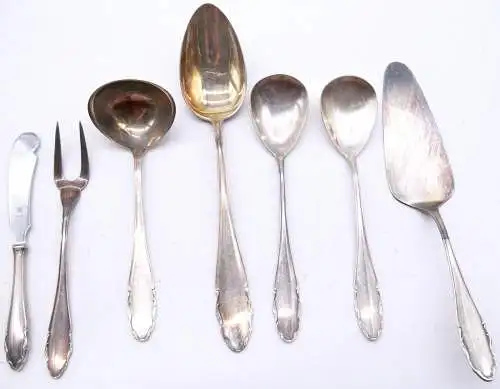 17 Vorleger WMF  versilbert 90 er Auflage  H302