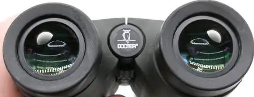 Defektes Docter Fernglas 8x58 made in Germany H236