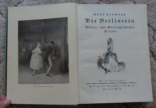 Die Berlinerin Kultur- und Sittengeschichte Berlins, Hans Ostwald, Buch1626