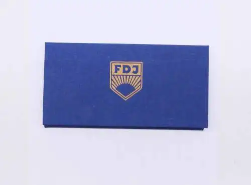 e12487 3 DDR Medaillen überreicht durch die Bezirksleitung der FDJ Franfurt Oder