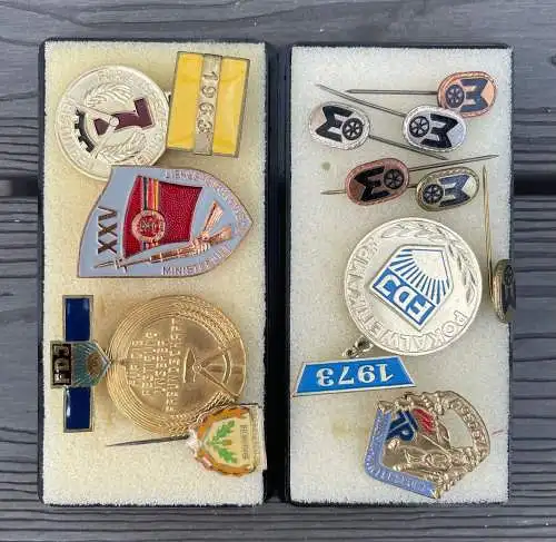 m039 Posten Orden Medaillen DDR Jagd FDJ JP MfS