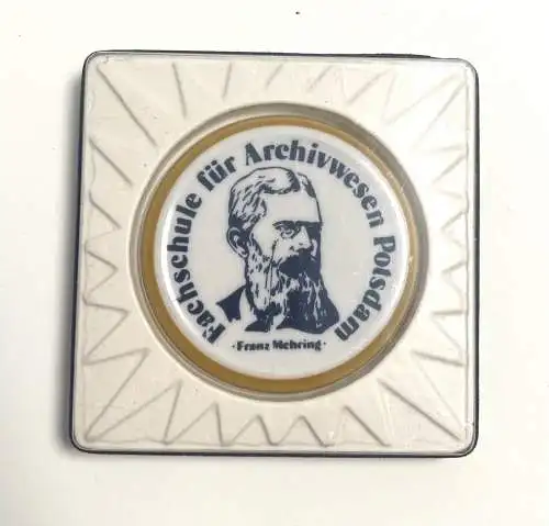 m021 Medaille Fachschule für Archivwesen Potsdam Franz Mehring