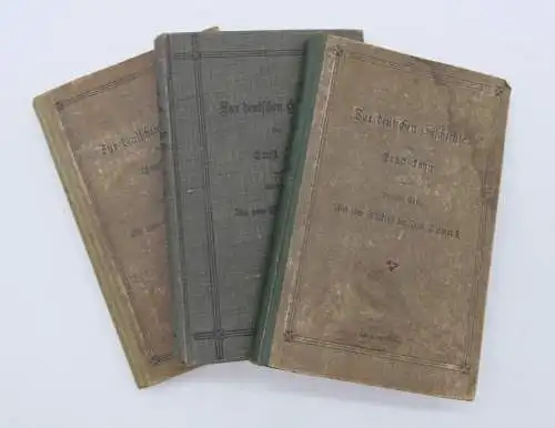 3 Bücher Zur deutschen Geschichte Ernst Jahn Breslau 1919 e12455