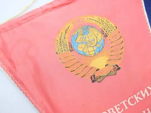 e12321 5 große Wimpel Warschauer Vertrag 