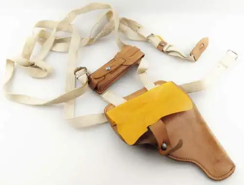 e12318 Original alte NVA Pistolentasche MdI Unterschnall Tasche 