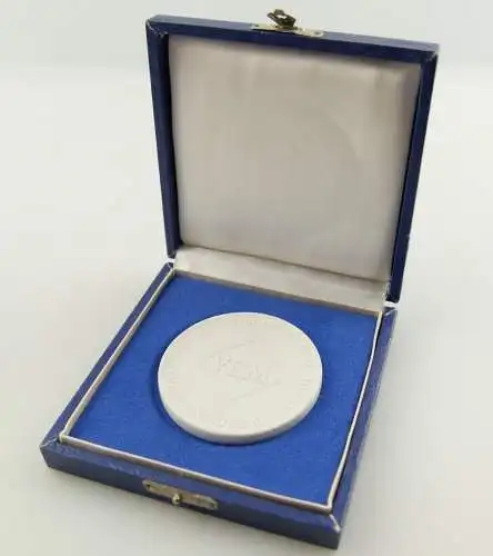 e12294 Meissen Medaille VEM Symbol für Qualität DDR 40 Jahre Elektromaschinenbau