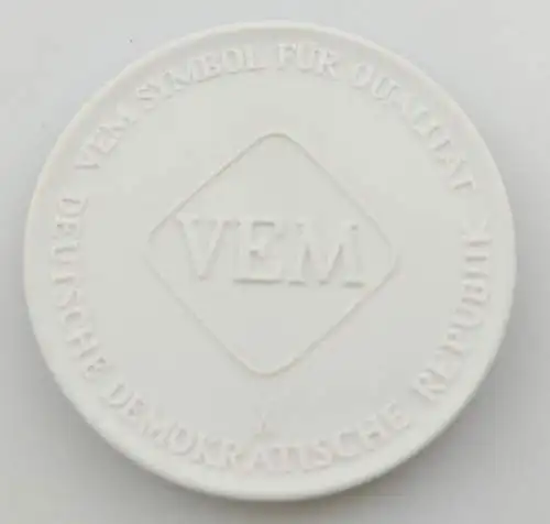 e12294 Meissen Medaille VEM Symbol für Qualität DDR 40 Jahre Elektromaschinenbau