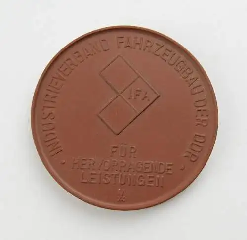 e12250 Meissen Medaille Industrieverband Farhzeugbau der DDR IFA