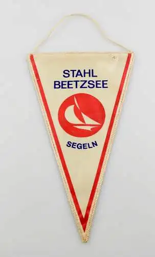 e12201 Alter Wimpel Stahl Beetzsee Segeln BSG Stahl Brandenburg