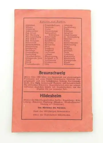 e12168 Heft im Harz Harzer Verkehrsverband Braunschweig 1925 sehr selten