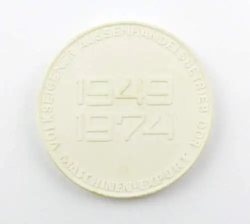 E12126 Meissen Medaille Volkseigener Außenhandelsbetrieb DDR Maschinenexport