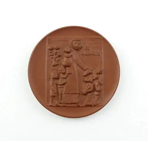 e12123 Meissen Porzellan Medaille St Elisabeth 750 Jahre den anderen suchen 1981
