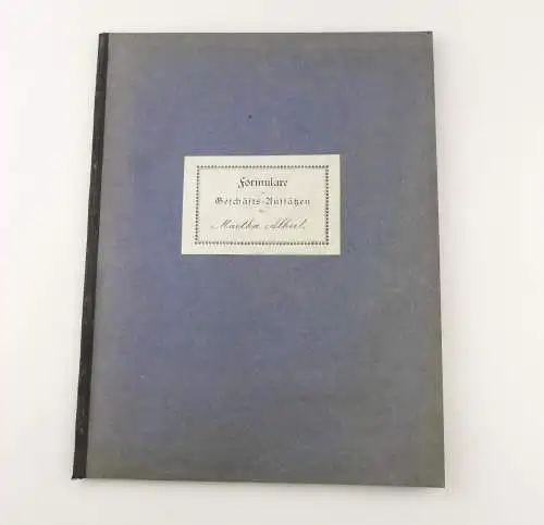 E12106 Kaufmännisches Lehrbuch Formulare Geschäftsaufsätze 1903 sehr selten