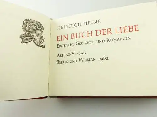 e12105 2 Minibücher Heinrich Heine Deutschland ein Wintermärchen Buch der Liebe