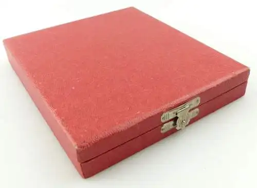 e12056 Original altes Bronze Relief Karl Marx in OVP 