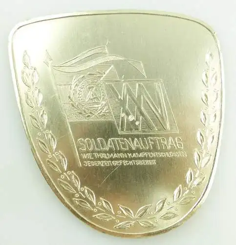 e12042 Ehrengeschenk Landstreitkräfte der NVA DDR XXV Soldatenauftrag 1974