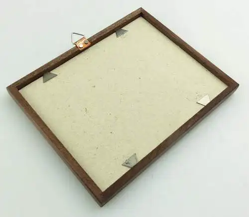  e12007 Original altes Ehrengeschenk Bild mit Grenzsoldat in OVP