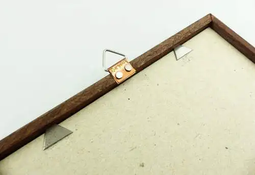  e12007 Original altes Ehrengeschenk Bild mit Grenzsoldat in OVP