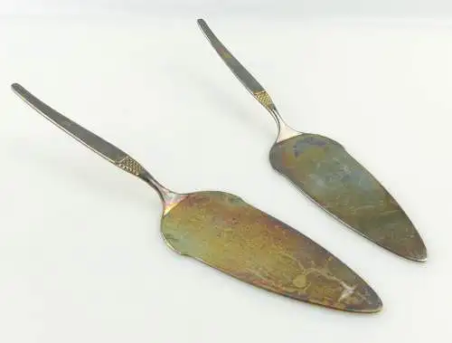 e11942 2 versilberte Tortenheber Drache Besteck versilbert 100 in Auflage 