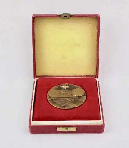 e11883 Original alte Medaille Bronze in OVP CSSR in OVP